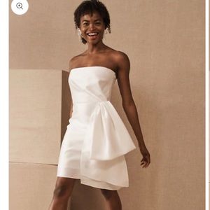 Sachin + Babi Verdance white mini dress